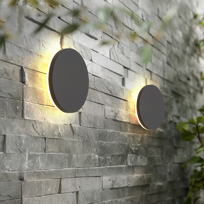 Outdoor Lighting Panel - Lámpara LED de pared impermeable para