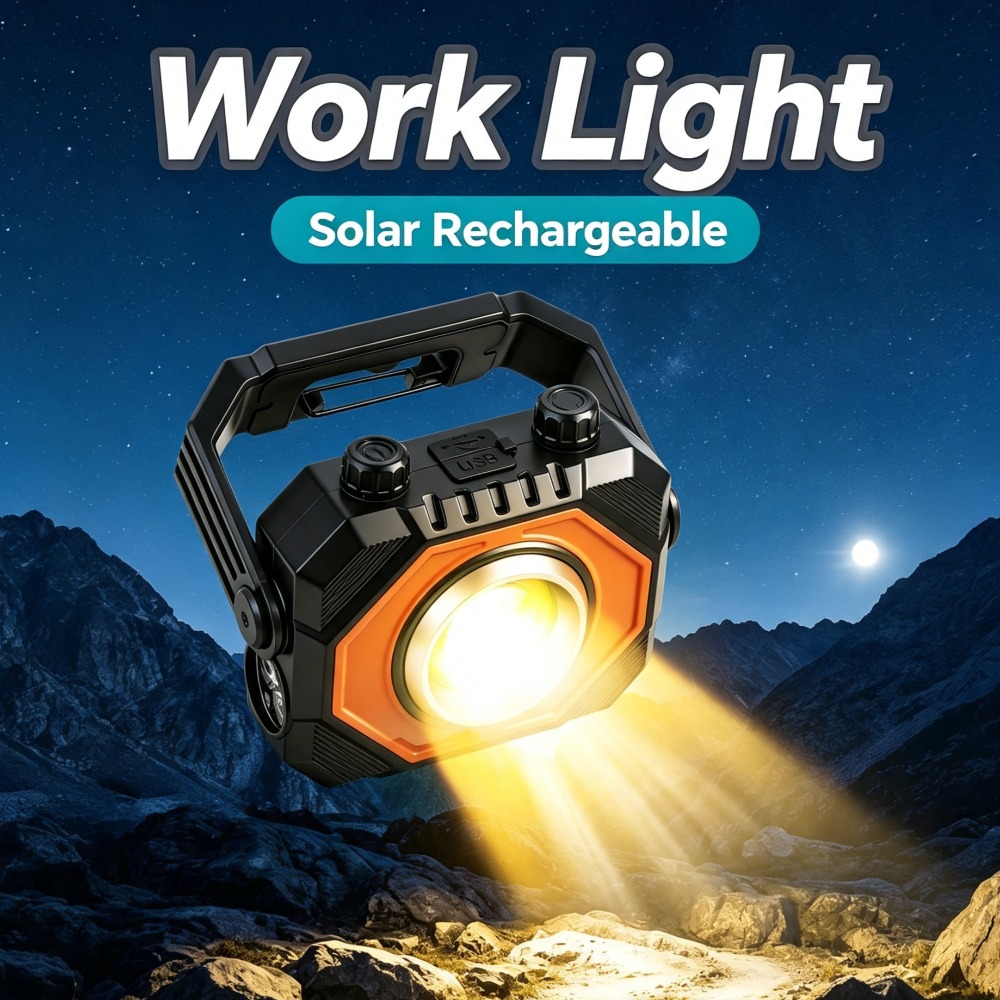 Outdoor Lighting Usb - Nueva Linterna de Trabajo COB Multifuncional,