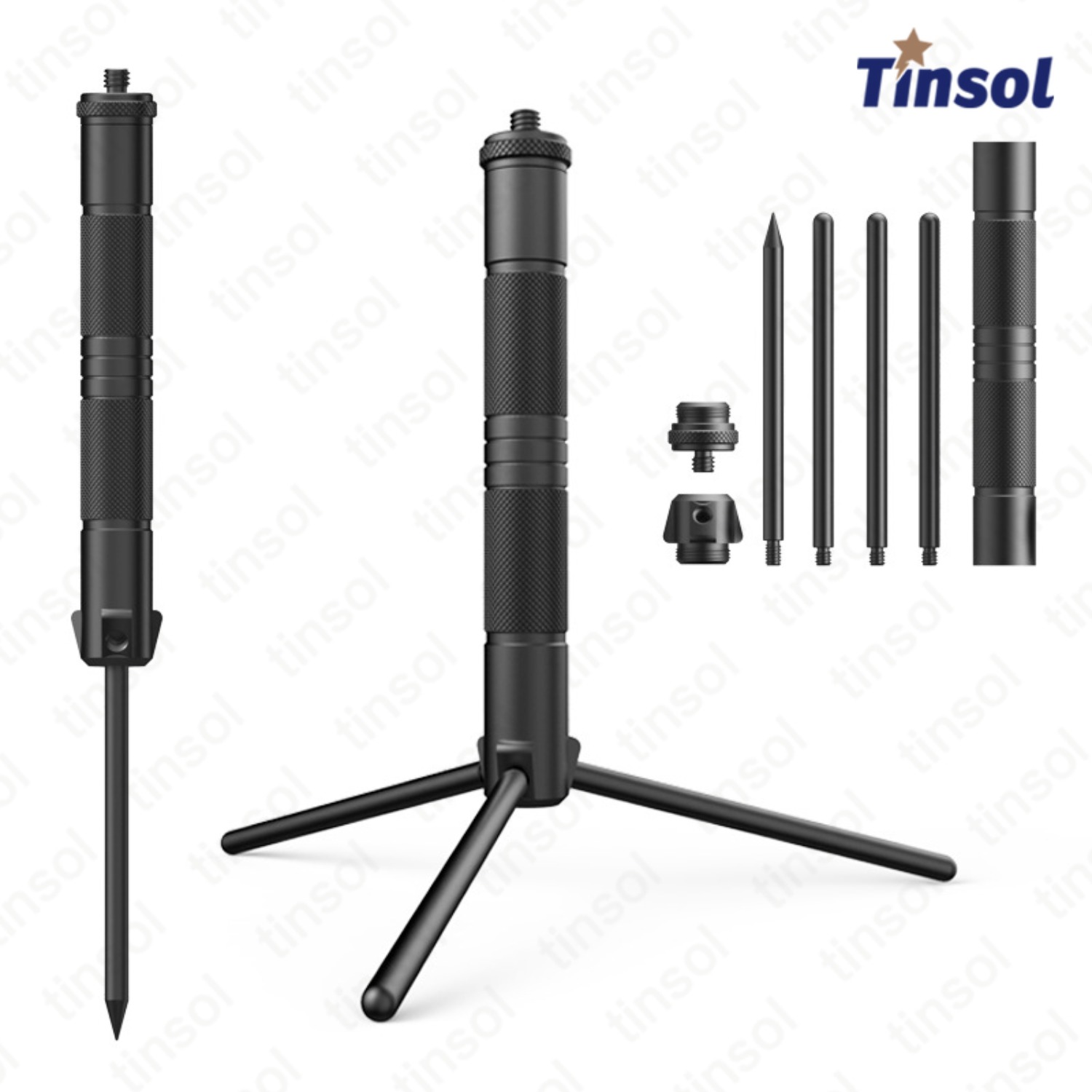 Outdoor Lighting Poles - Nuevo soporte de aluminio para linterna,