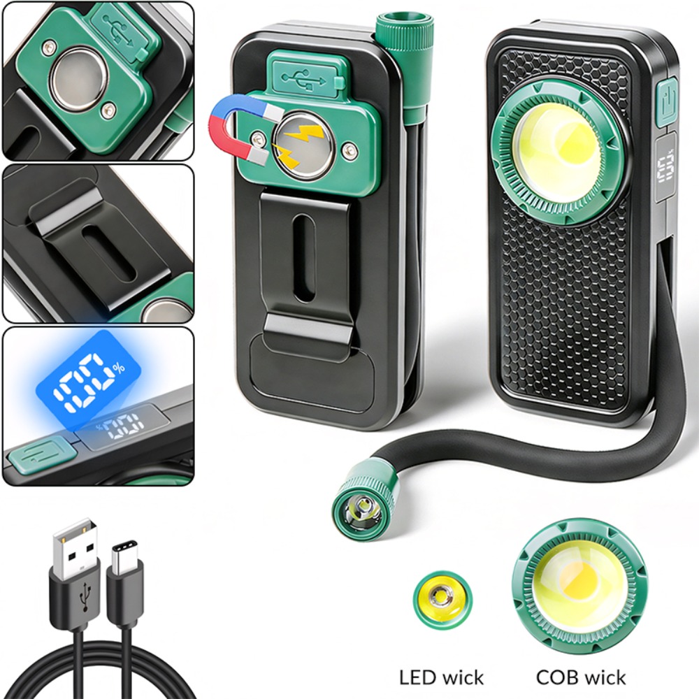 Outdoor Lighting Usb - Nueva Lámpara de Trabajo Magnética con