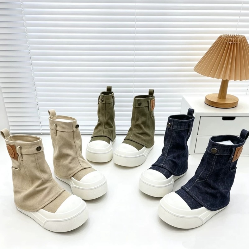 Outdoor Lighting Modern - Botas de media caña para mujer
