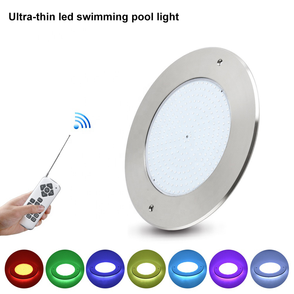 Pond Light Submersible - Luces LED ultradelgadas para piscina, lámparas