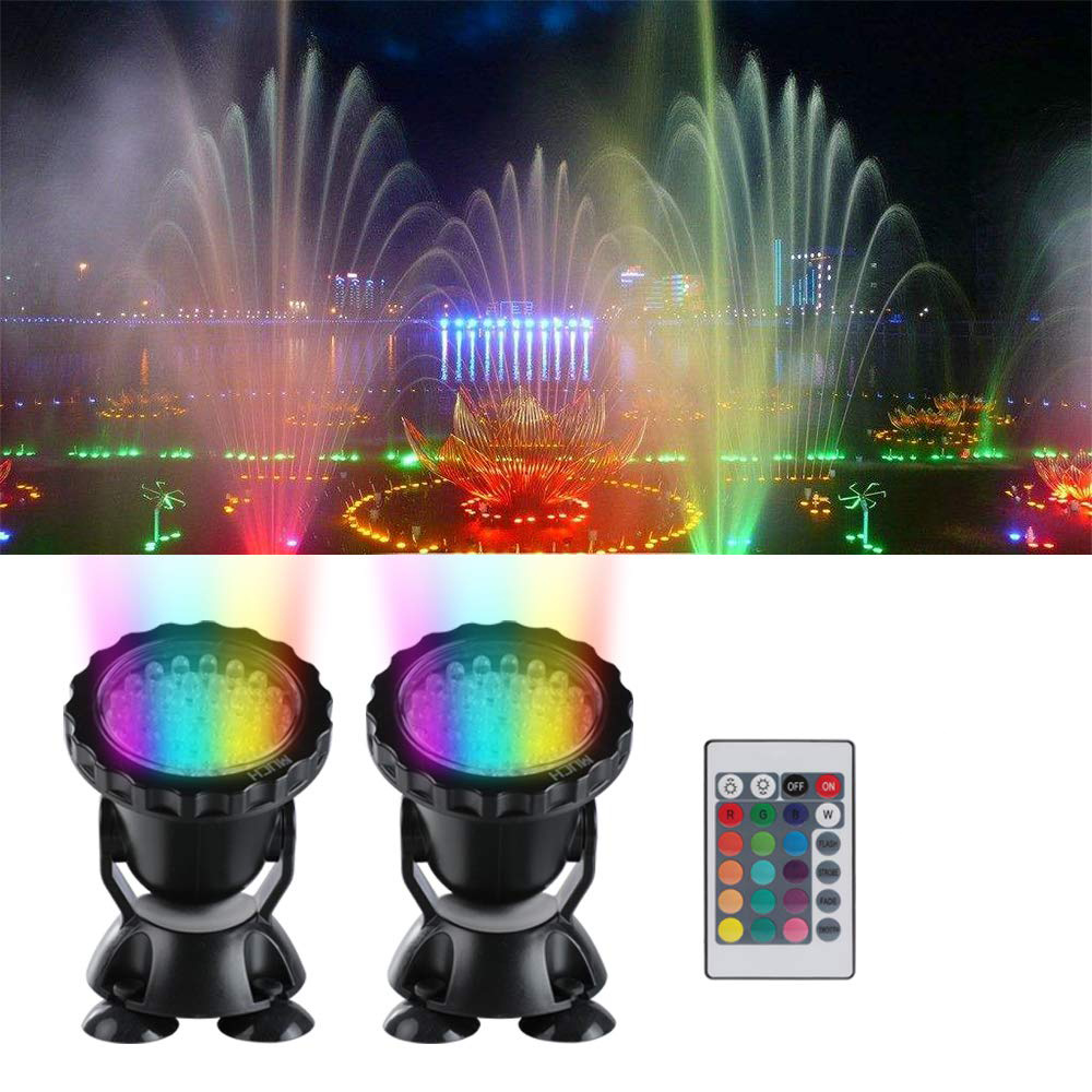 Pond Light Submersible - Luz sumergible para estanque de 12V,