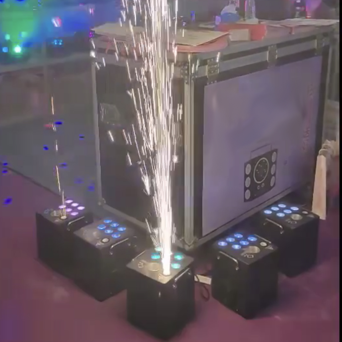 Lighting Wedding Outdoor - Máquina de chispas frías LED de