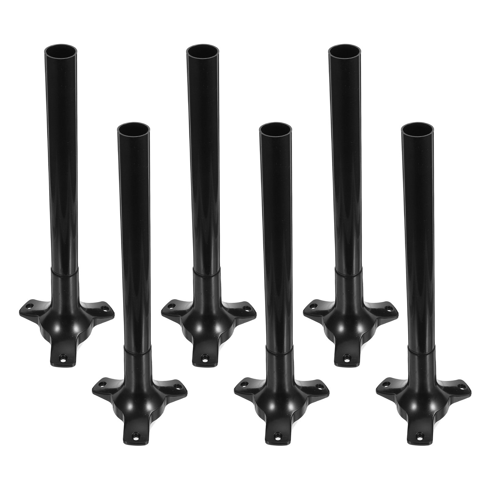 Outdoor Lighting Poles - Juego de 6 estacas de suelo
