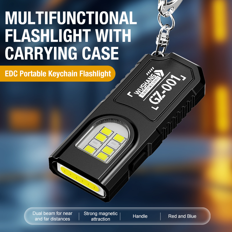 Outdoor Lighting Usb - Linterna LED COB portátil con clip