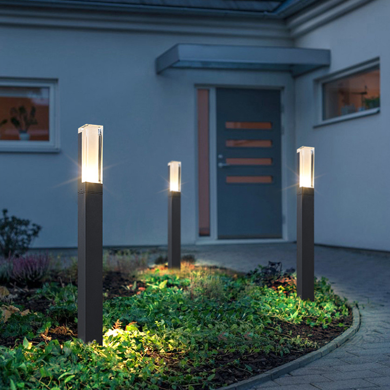 Outdoor Lighting Poles - Lámpara LED para Jardín de 10W,