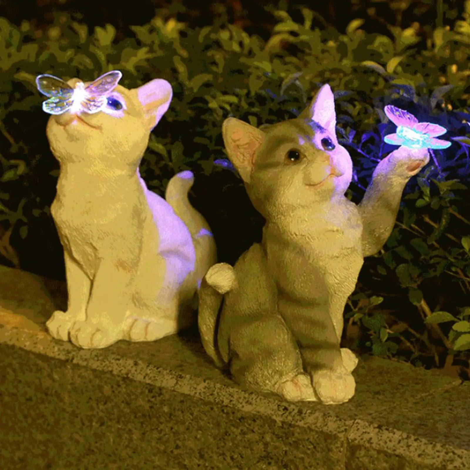 Outdoor Lighting Pendant - Escultura de gato al aire libre,