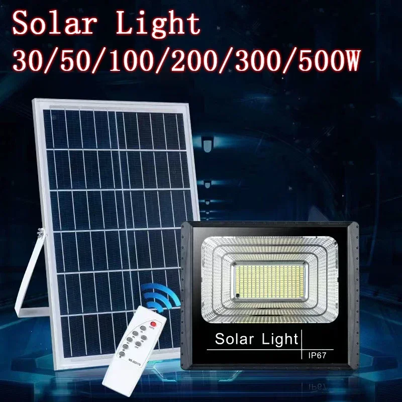 Outdoor Lighting Controller - Luces solares para exteriores de 30/50/100/200/300/500W,