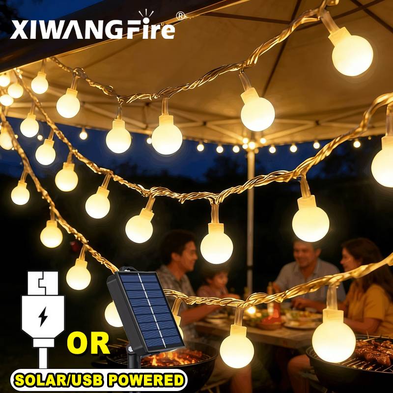Guirnalda de Luces Solares/USB - Outdoor Lighting Panel reseña y precio