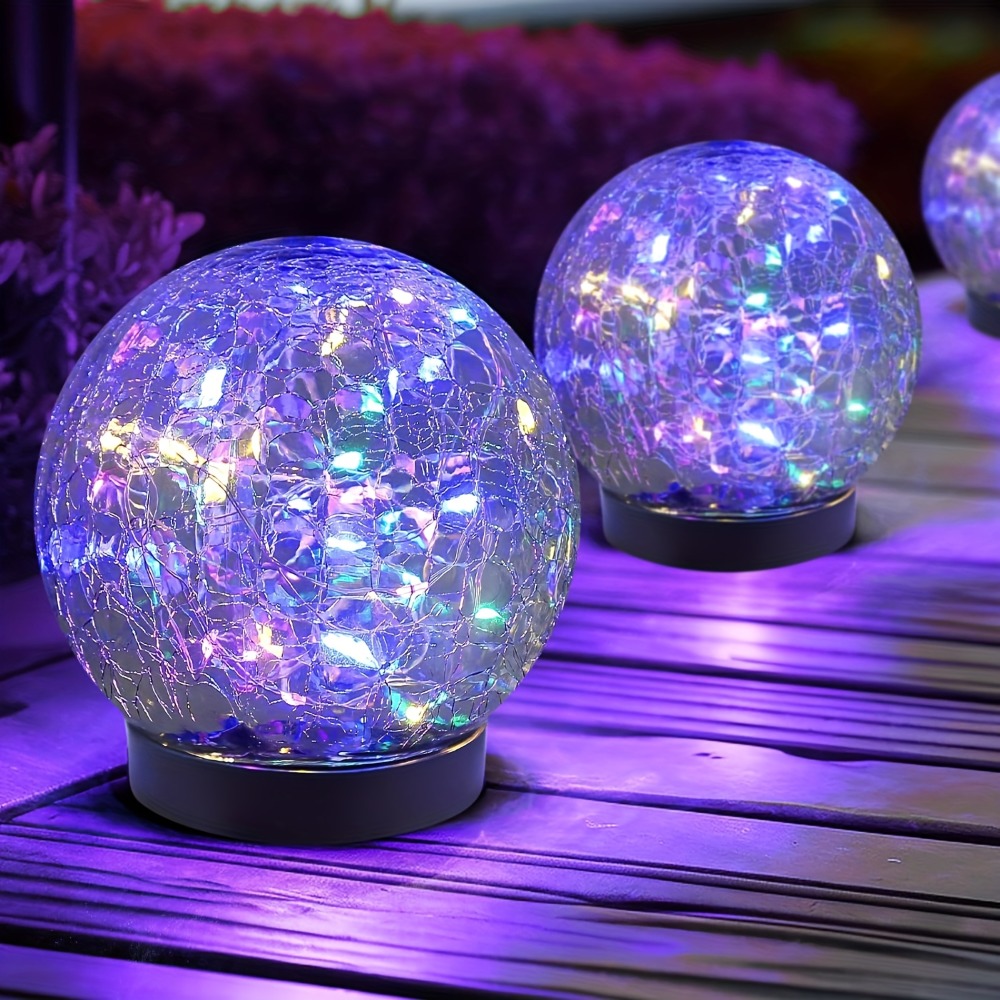 Luces Solares de Bola de Crist - Outdoor Lighting Panel reseña y precio