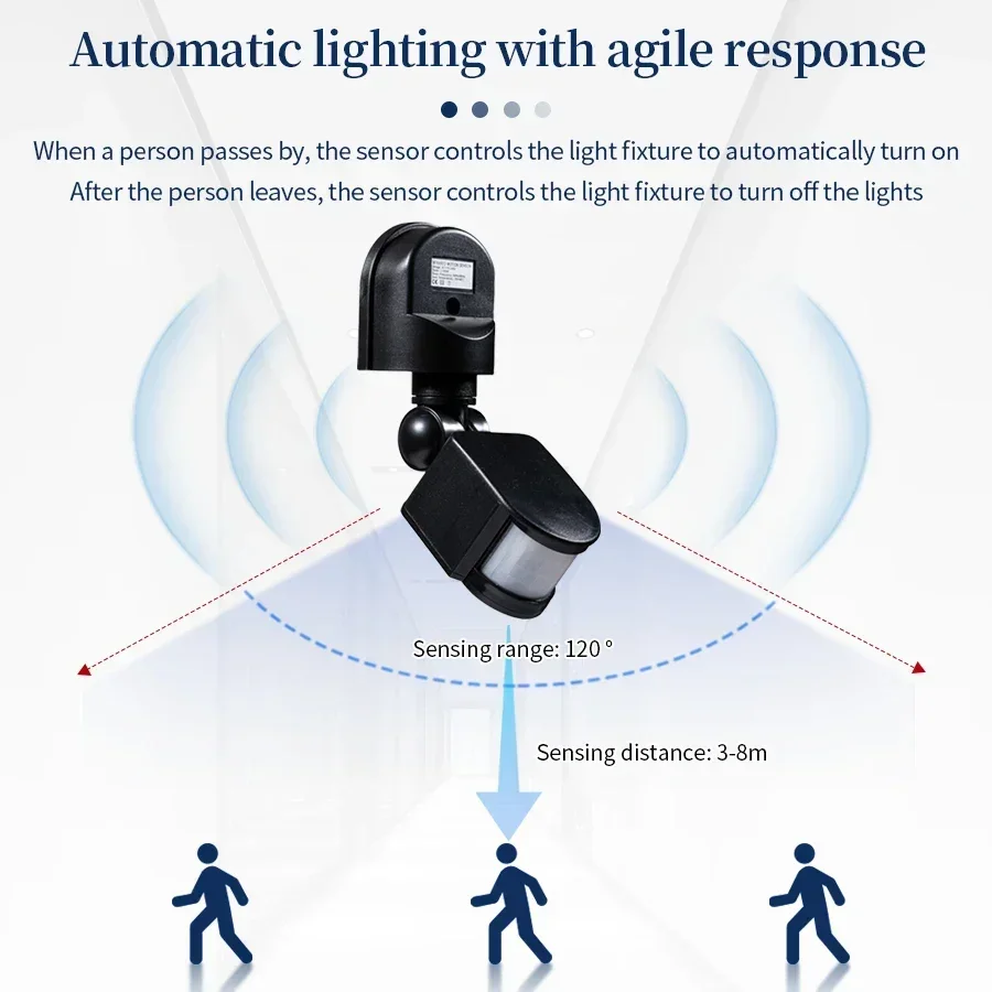 Sensor de movimiento PIR de 11 - Outdoor Lighting Controller reseña y precio