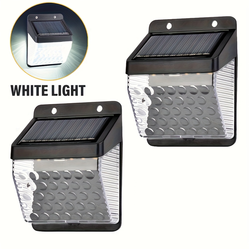 Luz Solar LED con Sensor de Mo - Outdoor Lighting Yard reseña y precio