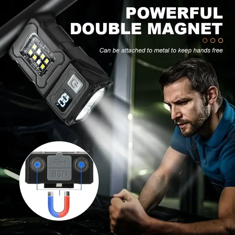 Mini linternas LED de mano, lu - Outdoor Lighting Usb reseña y precio