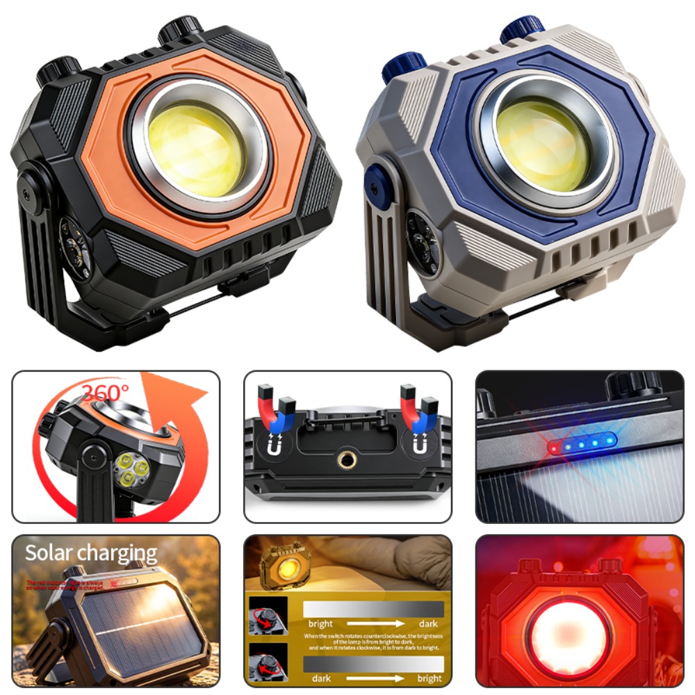 Nueva Linterna de Trabajo COB  - Outdoor Lighting Usb reseña y precio