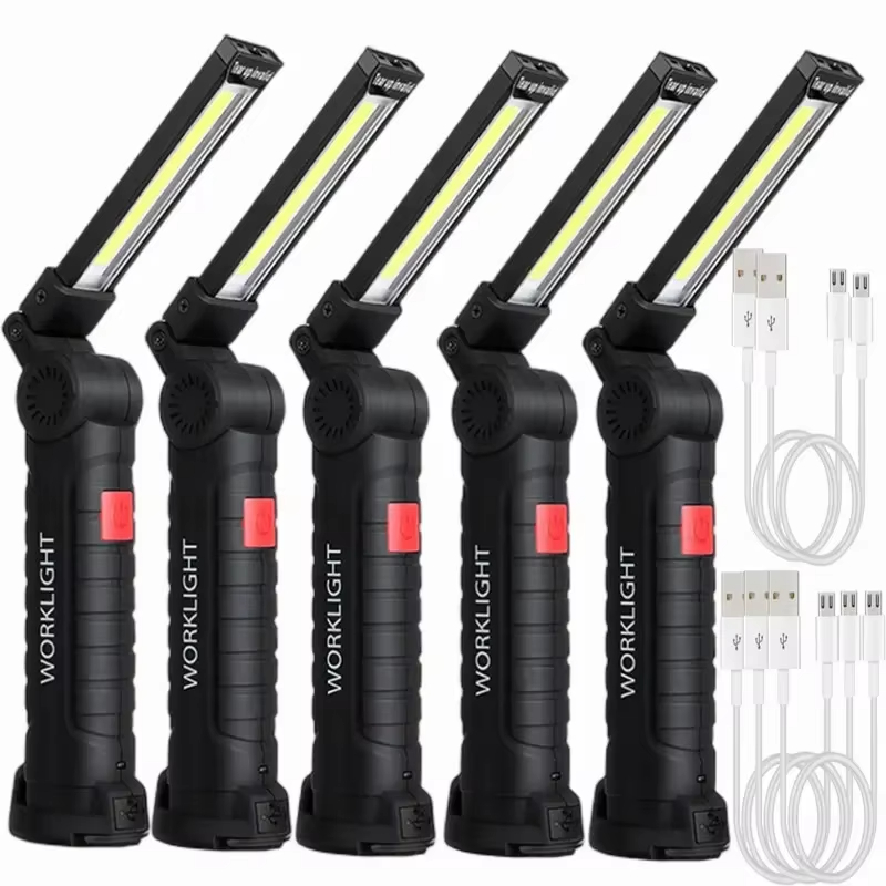 Linterna LED COB portátil, luz - Outdoor Lighting Usb reseña y precio