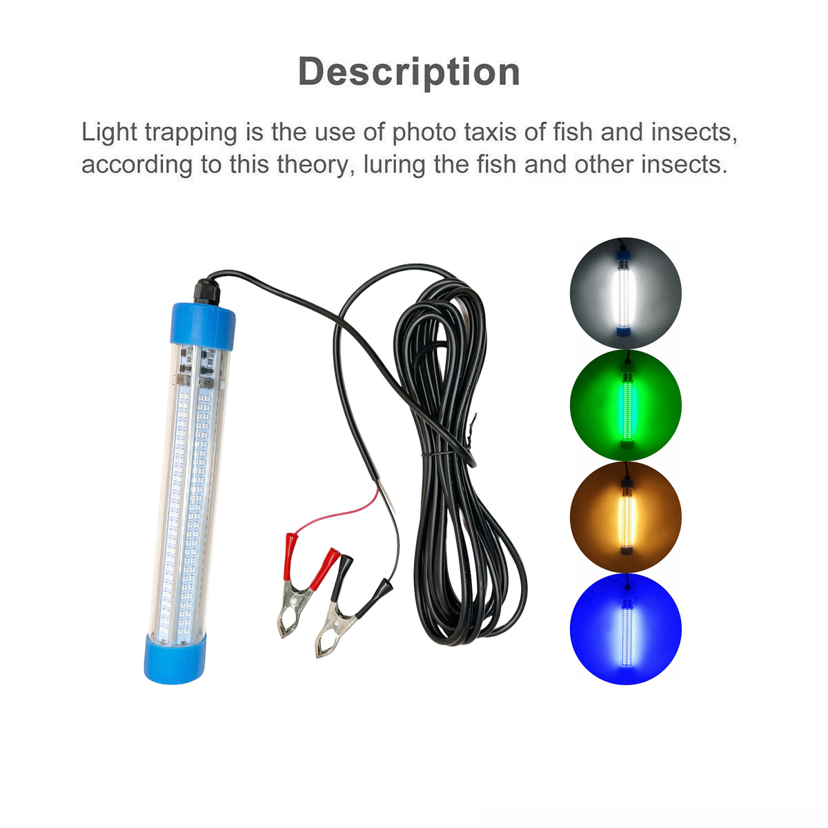 Lámpara LED Sumergible de Alta - Pond Light Submersible reseña y precio