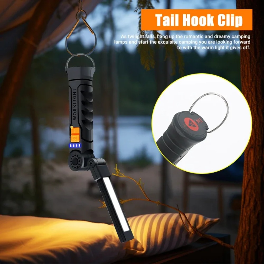 Linterna LED COB portátil, lin - Outdoor Lighting Usb reseña y precio