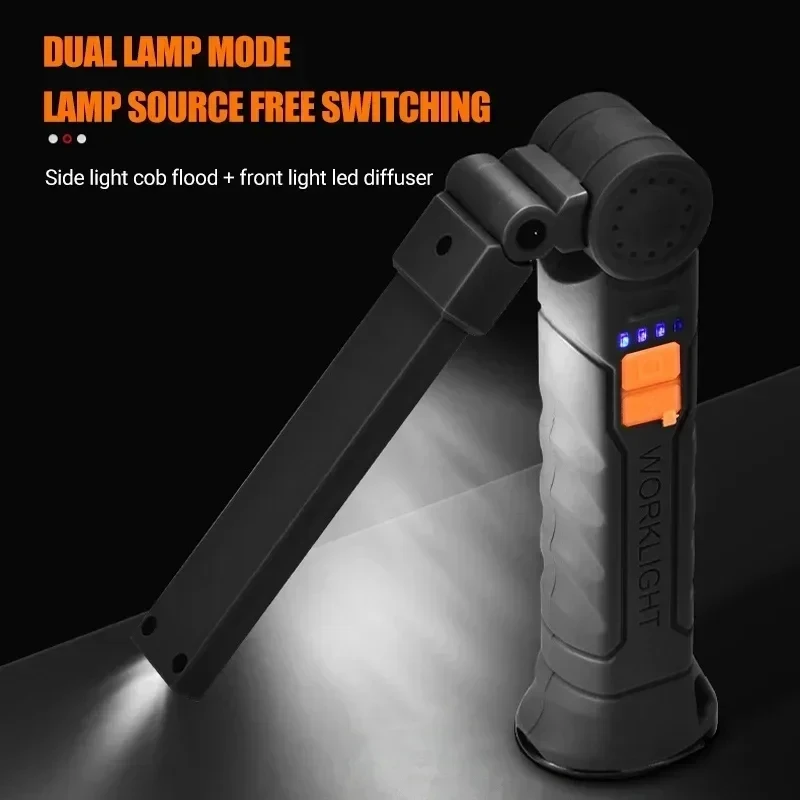 Linterna LED COB portátil, luz - Outdoor Lighting Usb reseña y precio