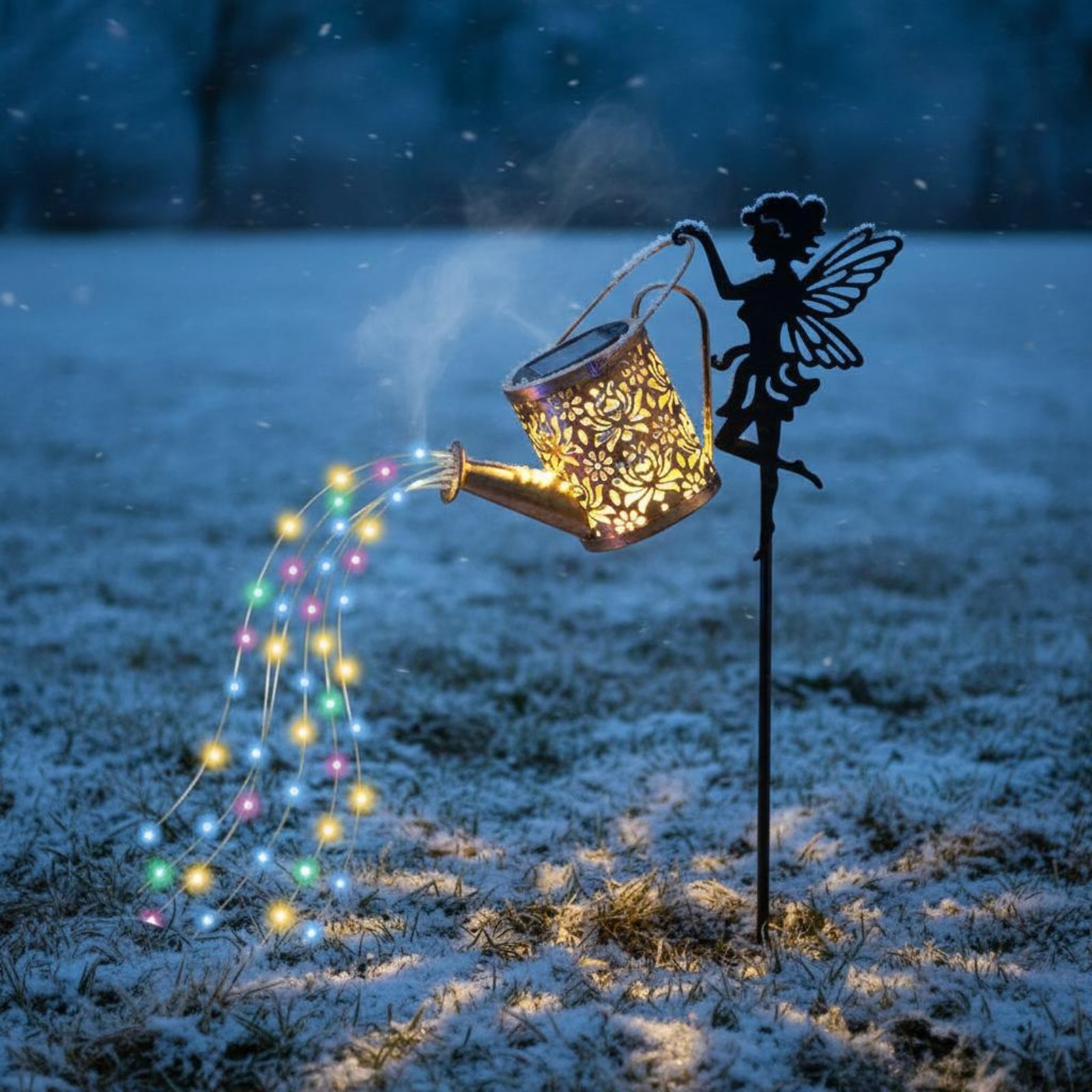Luz solar decorativa con proye - Outdoor Lighting Modern reseña y precio