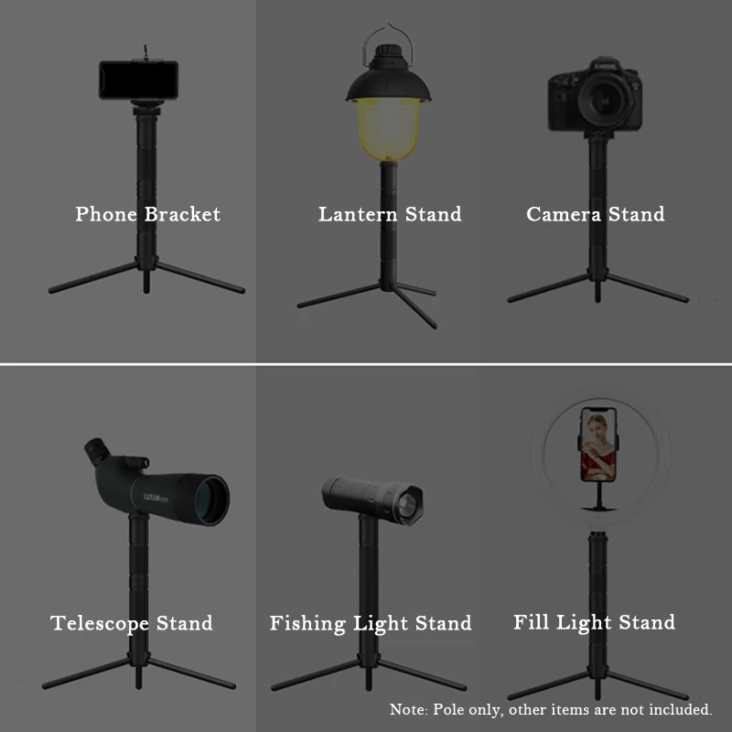 Nuevo soporte de aluminio para - Outdoor Lighting Poles reseña y precio