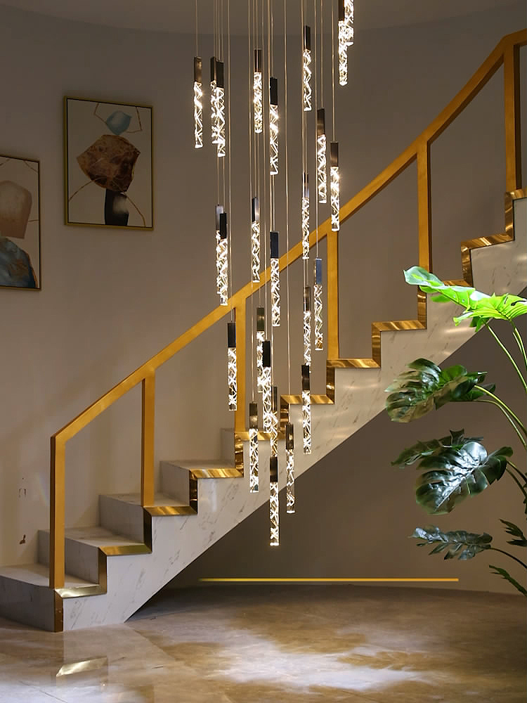 Lámpara colgante de cristal pa - Outdoor Lighting Pendant reseña y precio