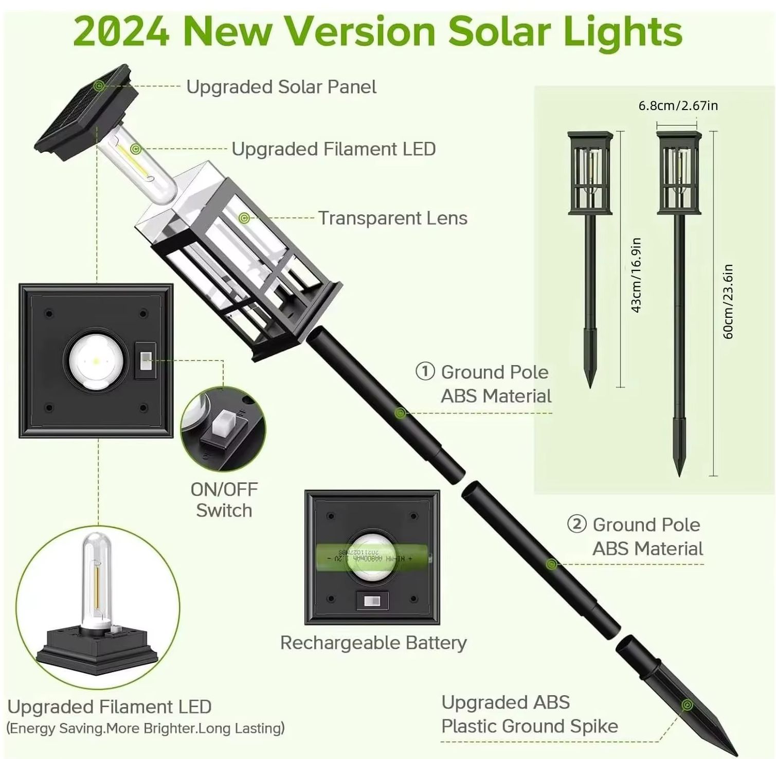 Lámpara Solar para Camino, Ilu - Landscape Spike Light reseña y precio
