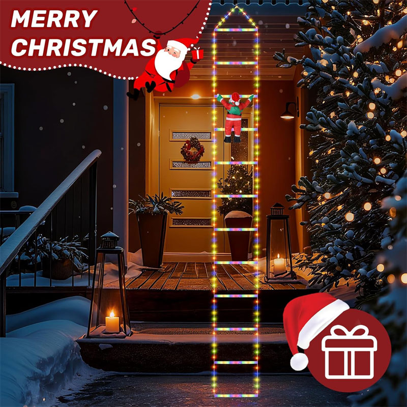 Luces LED de Navidad, Cadena d - Outdoor Lighting And Decor reseña y precio