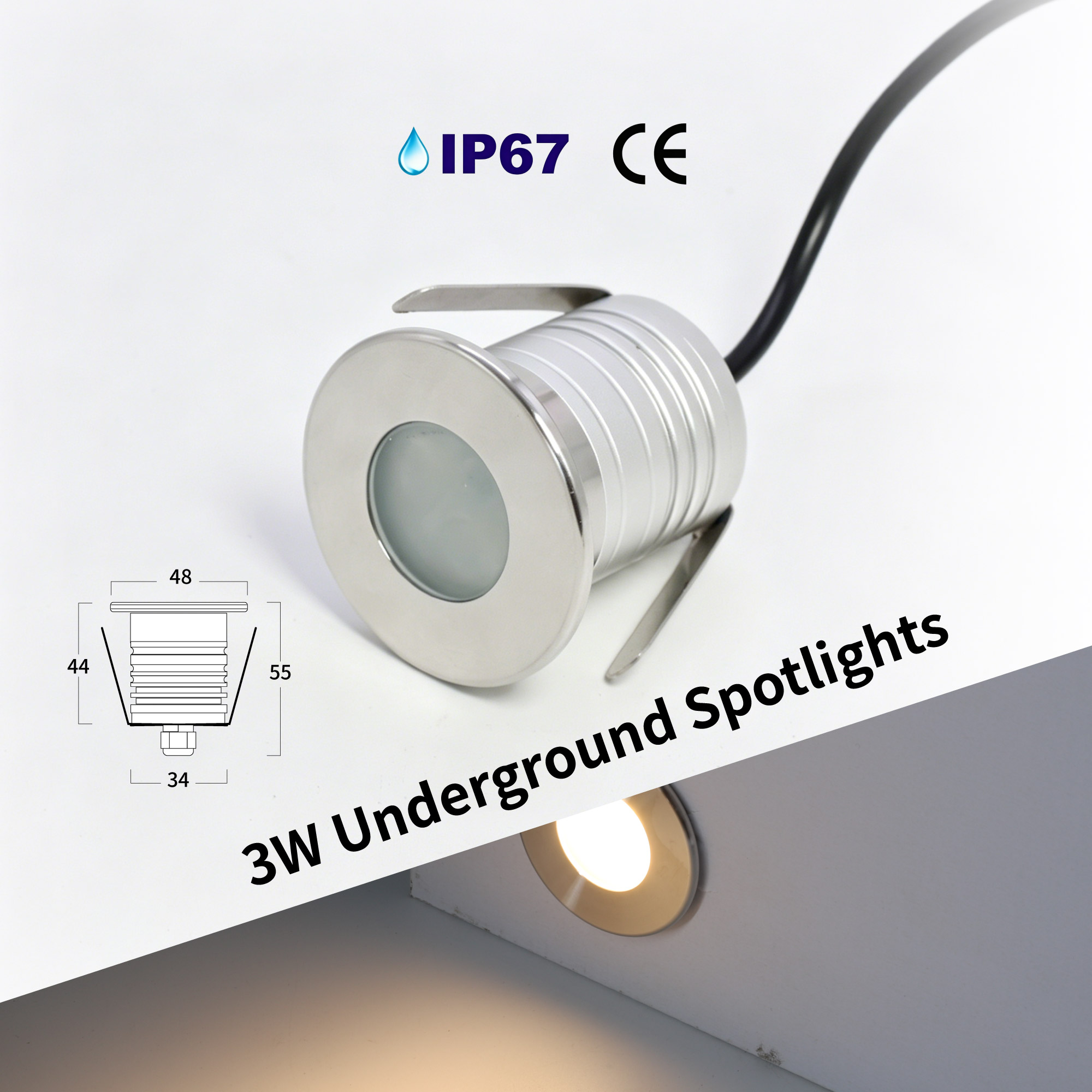 Luz LED subacuática para pisci - Pond Light Submersible reseña y precio