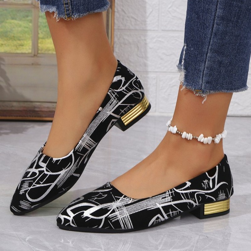 Zapatos de Tacón Bajo para Muj - Outdoor Lighting Trends reseña y precio