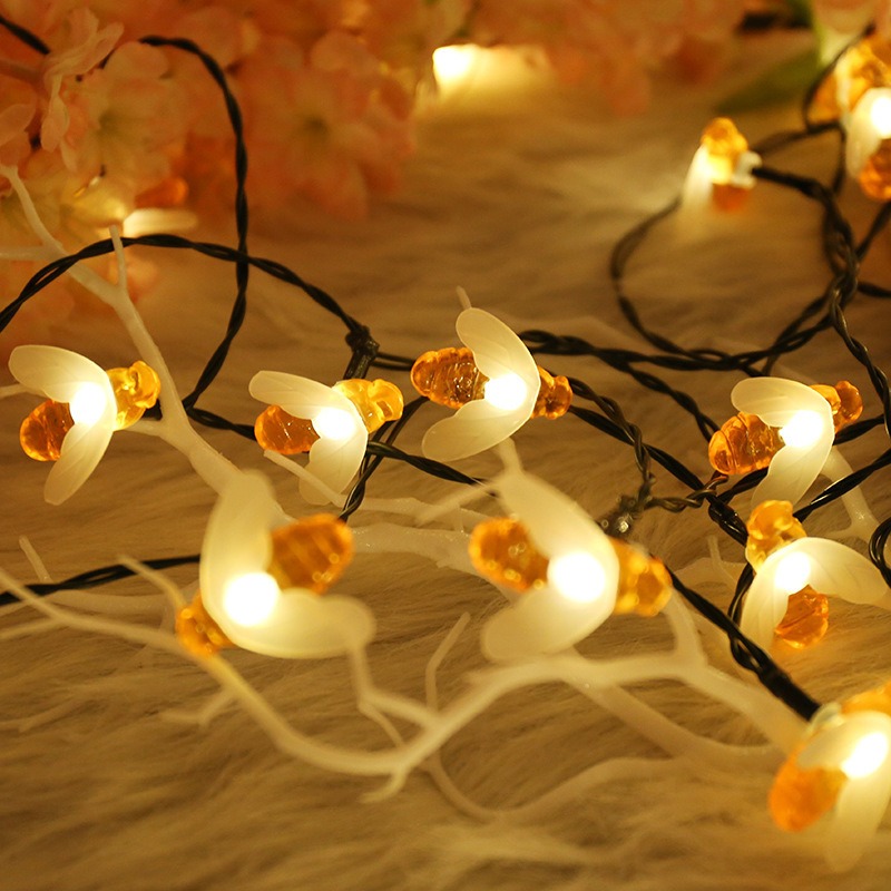 Lámpara LED Solar de cadena de - Outdoor Lighting And Decor reseña y precio