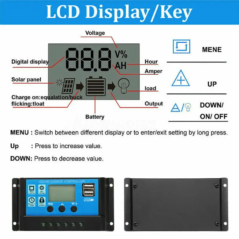 Kit de Panel Solar de 50W, car - Outdoor Lighting Controller reseña y precio