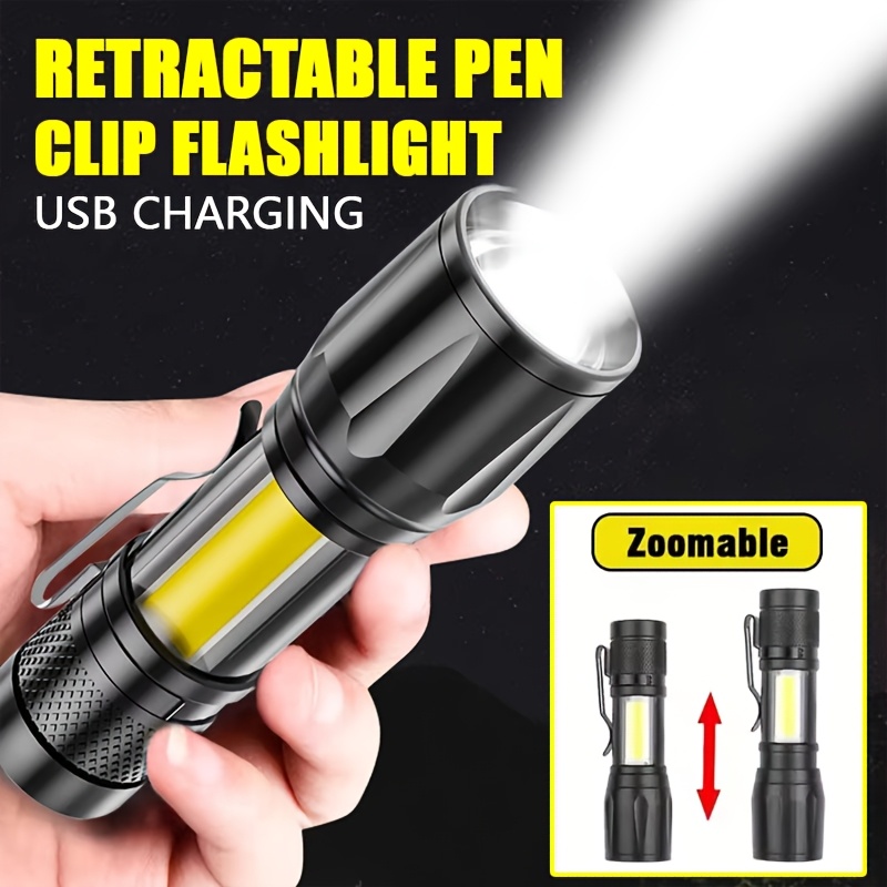 Mini linterna LED COB, reflect - Outdoor Lighting Usb reseña y precio