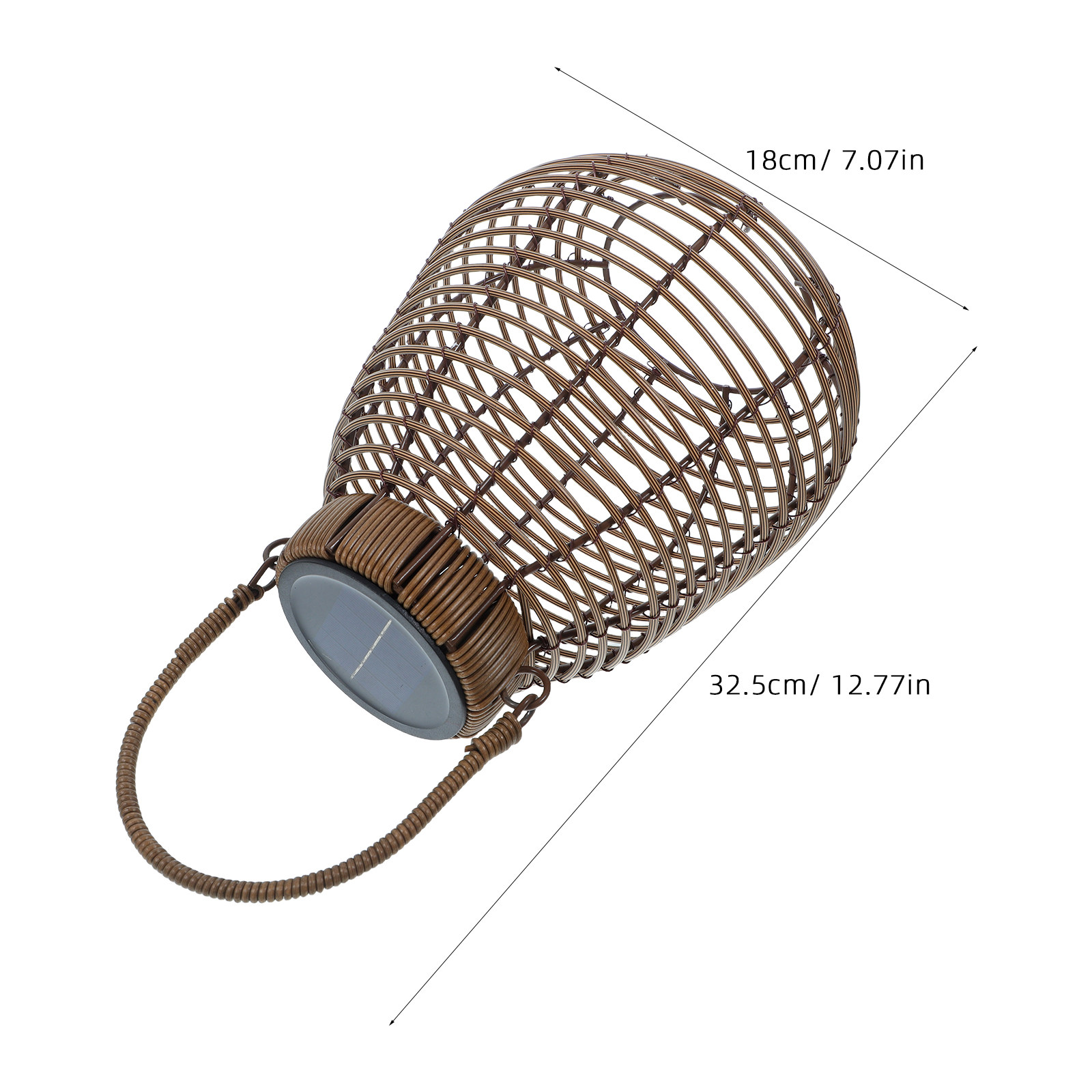 Lámpara de suelo de ratán para - Outdoor Lighting And Decor reseña y precio