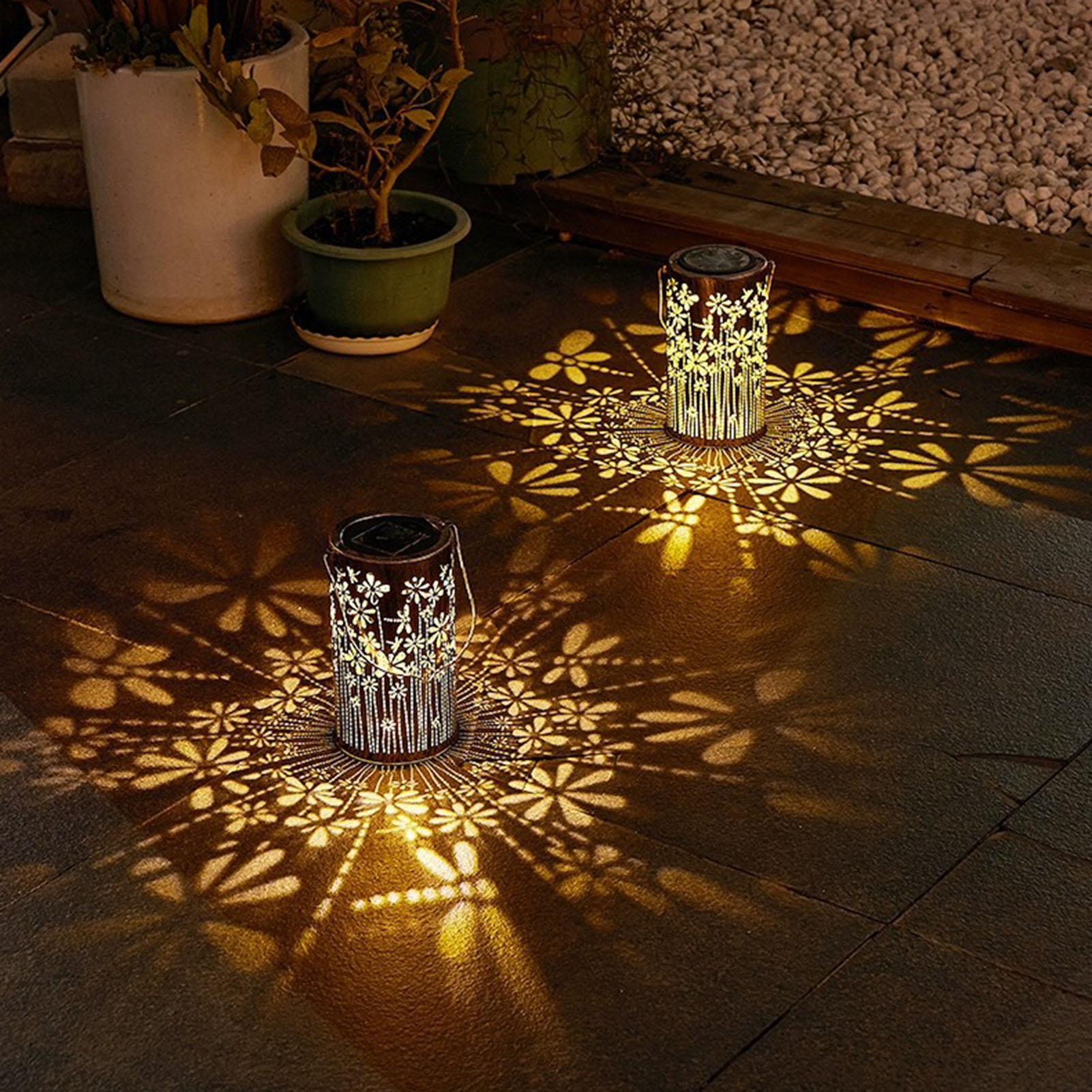 Lámparas Solares Decorativas d - Outdoor Lighting Yard reseña y precio