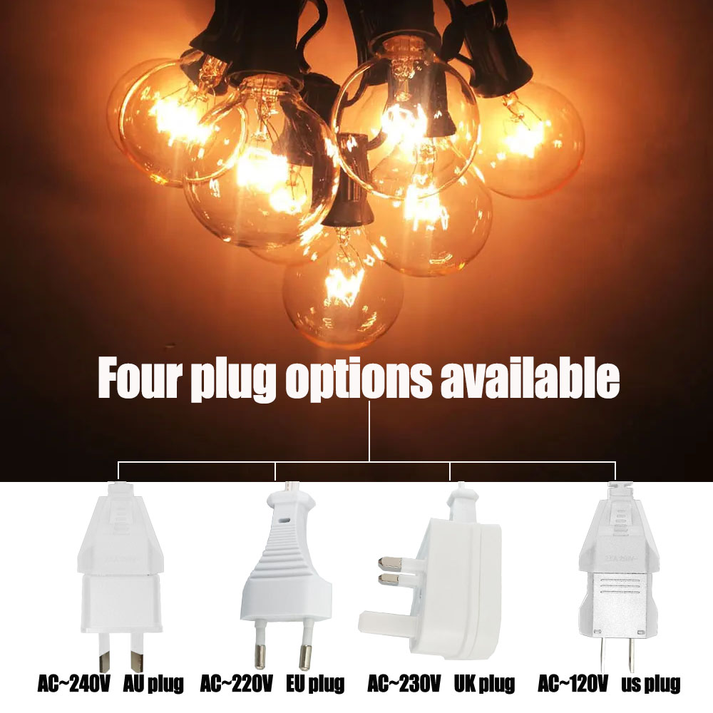 Guirnalda de Luces Vintage G40 - Lighting Wedding Outdoor reseña y precio