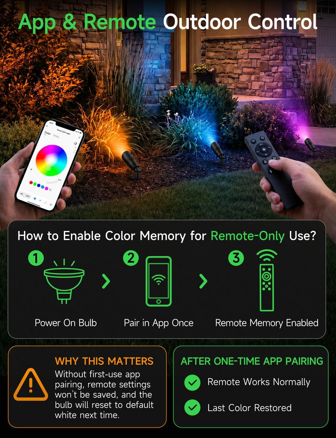 Focos LED para Exteriores de B - Outdoor Lighting Controller reseña y precio