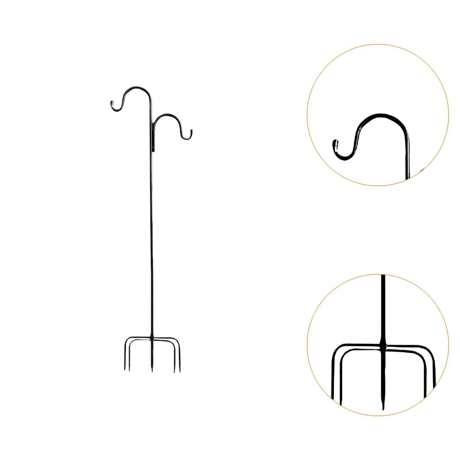 Ganchos de Pastor Negros para  - Outdoor Lighting Poles reseña y precio