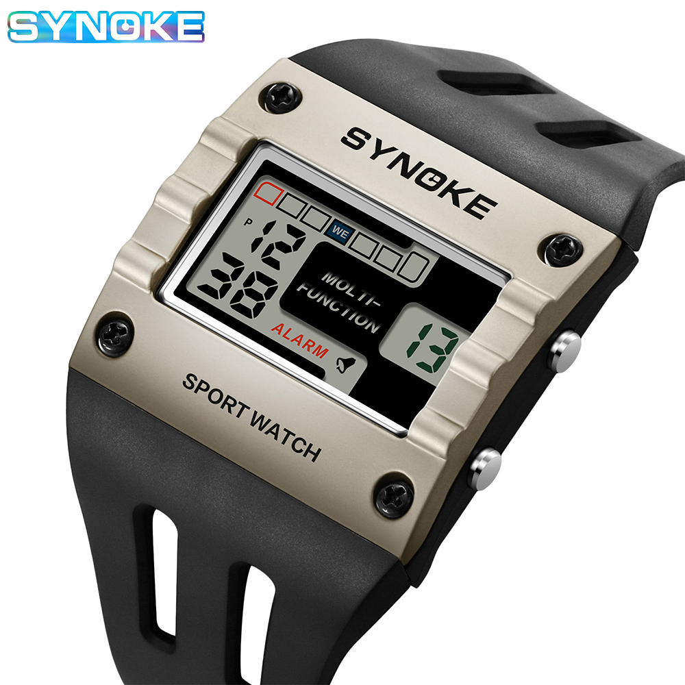 Reloj Digital SYNOKE, reloj el - Outdoor Lighting Trends reseña y precio