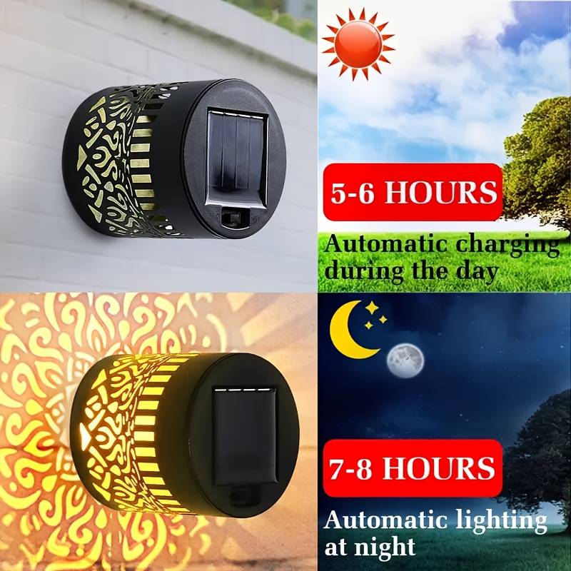 Paquete de 2 luces solares par - Outdoor Lighting Ip65 reseña y precio
