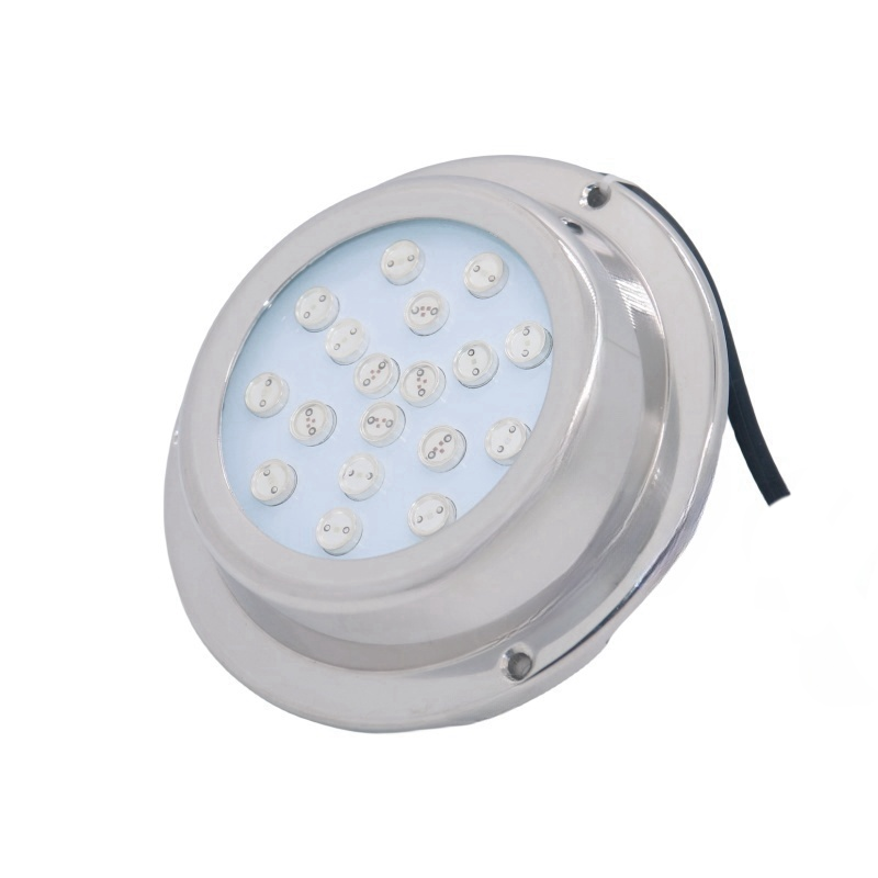 54W blanco azul múltiples colo - Pond Light Submersible reseña y precio