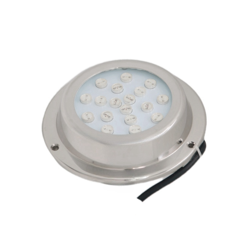 54W blanco azul múltiples colo - Pond Light Submersible reseña y precio