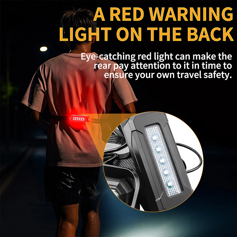 Luz LED nocturna para correr,  - Outdoor Lighting Usb reseña y precio