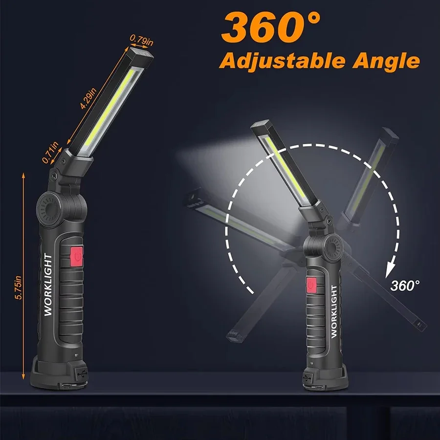 Nueva Linterna LED COB Portáti - Outdoor Lighting Usb reseña y precio