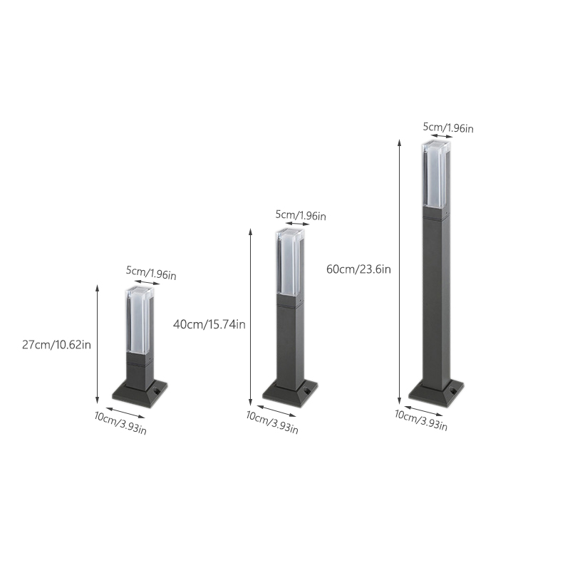 Lámpara LED para Jardín de 10W - Outdoor Lighting Poles reseña y precio