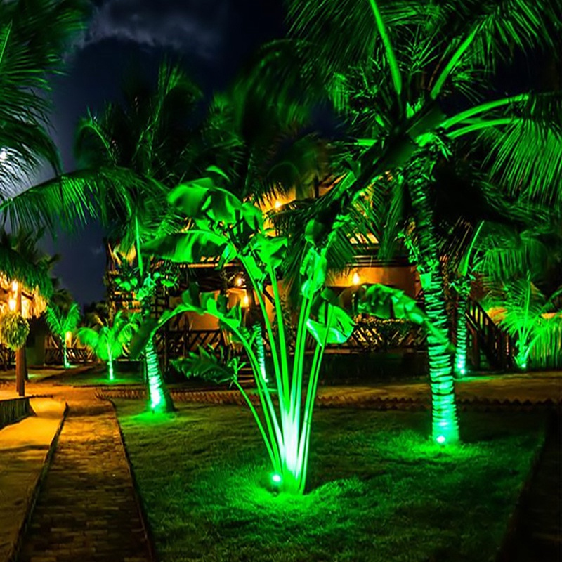 4 luces LED para jardín, 3W, 2 - Landscape Spike Light reseña y precio