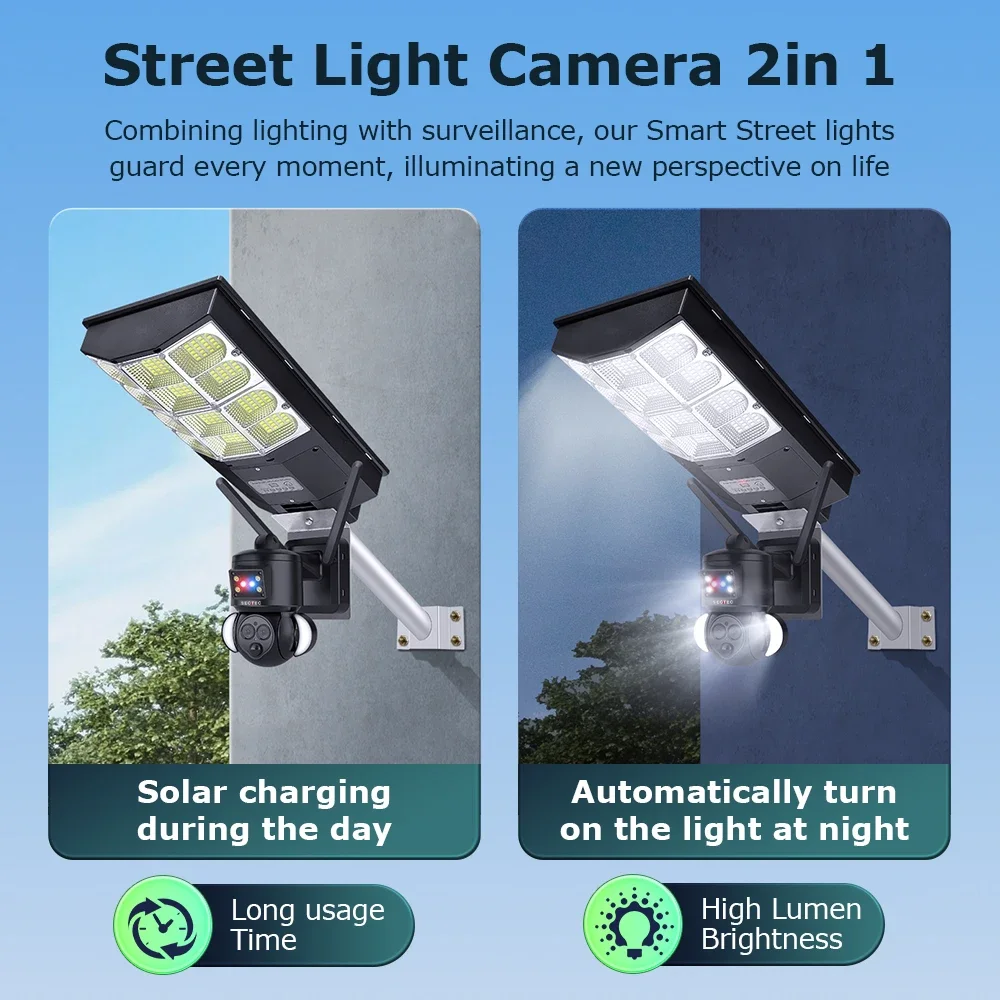 Cámara de Vigilancia CCTV con  - Outdoor Lighting Panel reseña y precio