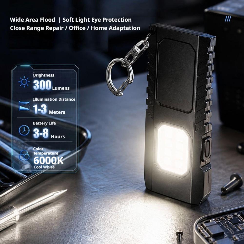 Mini linterna de llavero EDC r - Outdoor Lighting Usb reseña y precio