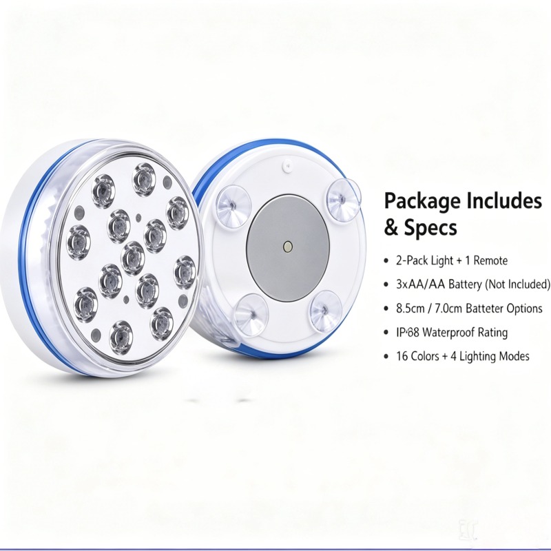 Jardín estanque acuario 13LED  - Pond Light Submersible reseña y precio
