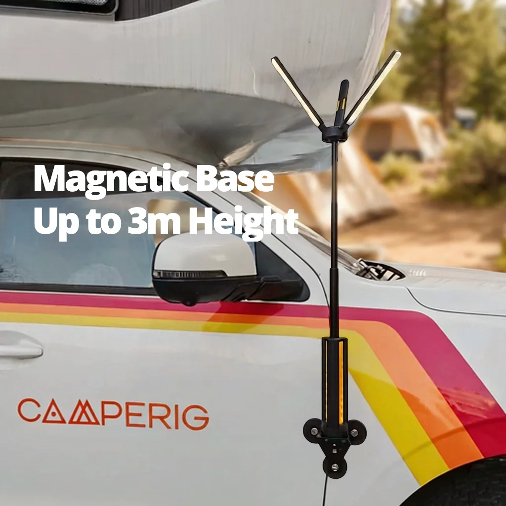 Lámpara de Camping Telescópica - Outdoor Lighting Poles reseña y precio